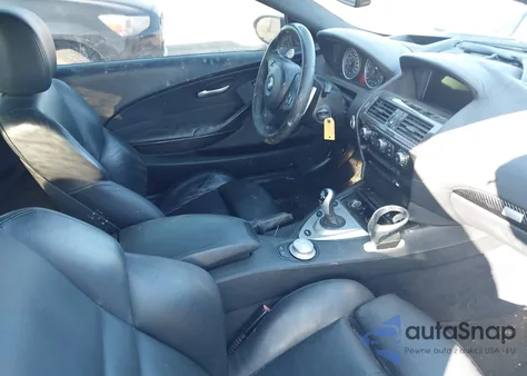 2007 BMW M6 z USA, uszkodzony, nr VIN WBSEH93507CY23619